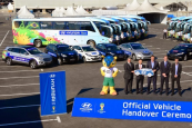 Ezer Hyundai szállítja a focivébé résztvevőit