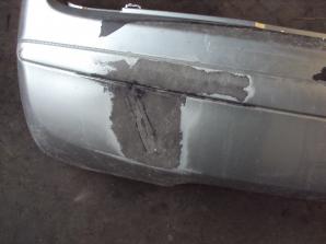 NISSAN MICRA K12 2003-2010 Hátsó Lökhárító Javított