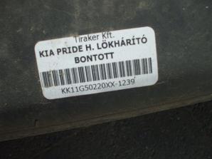 KIA PRIDE 3AJTÓS 1997-2000 Hátsó Lökhárító Enyhén sérült