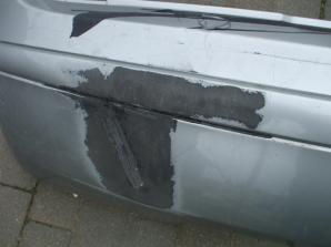 NISSAN MICRA K12 2003-2010 Hátsó Lökhárító Javított