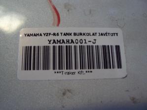 YAMAHA YZF-R6 TANK BURKOLAT JAVÍTOTT