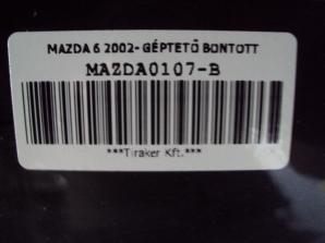 MAZDA 6 GÉPTETŐ BONTOTT