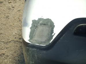 MITSUBISHI ASX  2008-2014 Hátsó Lökhárító Javított