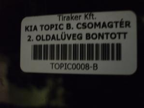BAL CSOMAGTÉR 2. OLDALÜVEG