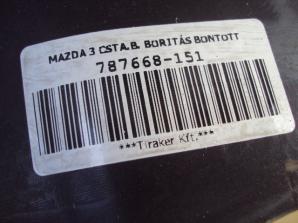 MAZDA 3 CSOMAGTARTÓ B. BORITÁS BONTOTT