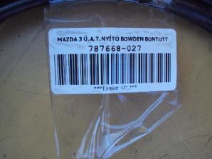 MAZDA 3 ÜZEMANYAGTANK NYÍTÓ BOWDEN BONTOTT