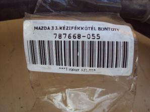 MAZDA 3 J.KÉZIFÉKKÖTÉL BONTOTT
