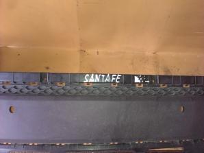 HYUNDAI SANTA FE  2012- Hátsó Lökhárító alsó rész Bontott