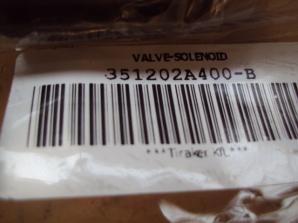 SOLENOID SZELEP(VÁKUM)