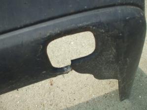 NISSAN PRIMERA  1997-1999 Hátsó Lökhárító Enyhén sérült