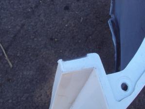 HYUNDAI IX 35  2010- Hátsó Lökhárító felső rész Enyhén sérült