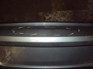 VOLKSWAGEN GOLF VI  2008-2010 Hátsó Lökhárító Enyhén sérült