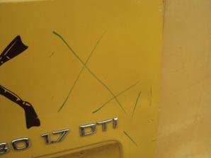 OPEL COMBO 2004-  JOBB CSOMAGTÉRAJTÓ SÉRÜLT