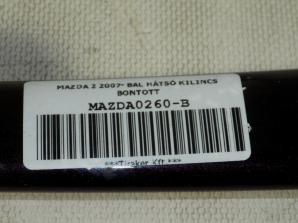 MAZDA 2 2007- BAL HÁTSÓ KILINCS BONTOTT