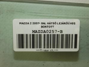 BAL HÁTSÓ LEJÁRÓÜVEG BONTOTT