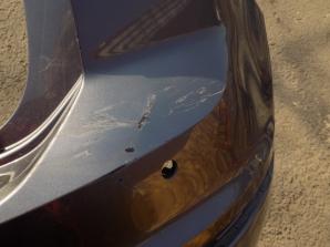 VOLKSWAGEN GOLF  2014- Hátsó Lökhárító Enyhén sérült