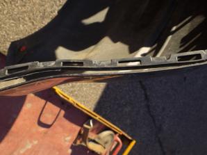 OPEL CORSA D  2006-2011 Hátsó Lökhárító Enyhén sérült