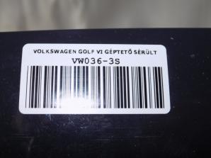 VOLKSWAGEN GOLF VII GÉPTETŐ SÉRÜLT