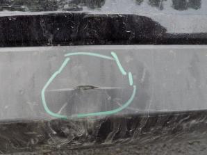 MAZDA 6  2007-2012 Hátsó Lökhárító Enyhén sérült