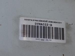 TOYOTA DYNA SÁRVÉDŐ JOBB BONTOTT