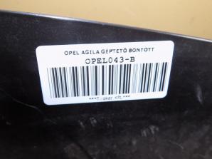 OPEL AGILA GÉPTETŐ BONTOTT
