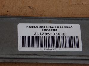 MAZDA 5 JOBB OLDALI ALAKEMELŐ SZERKEZET