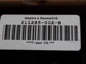 MAZDA 5 ÖNINDÍTÓ