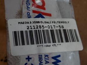 MAZDA 5 JOBB OLDALI FÉLTENGELY
